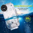 PULUZ For iPhone SE 2020 & 8 & 7 40m/130ft Waterproof Diving Housing Photo Video Taking Underwater Cover Case(Transparent) - 19