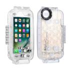 PULUZ 40m/130ft Waterproof Diving Case for iPhone 8 Plus & 7 Plus, Photo Video Taking Underwater Housing Cover(Transparent) - 2