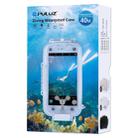 For iPhone X / XS PULUZ 40m/130ft Waterproof Diving Case, Photo Video Taking Underwater Housing Cover(White) - 15