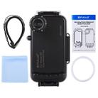 For iPhone XR PULUZ 40m/130ft Waterproof Diving Case  Photo Video Taking Underwater Housing Cover(Black) - 5