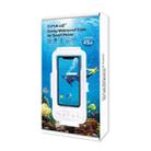 PULUZ 45m/147ft Waterproof Diving Case Photo Video Taking Underwater Housing Cover for iPhone 14 Series, iPhone 13 Series, iPhone 12 Series, iPhone 11 Series, iPhone X Series, iPhone 8 & 7, iPhone 6s, iOS 13.0 or Above Version iPhone(White) - 5