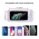 PULUZ 45m/147ft Waterproof Diving Case Photo Video Taking Underwater Housing Cover for iPhone 14 Series, iPhone 13 Series, iPhone 12 Series, iPhone 11 Series, iPhone X Series, iPhone 8 & 7, iPhone 6s, iOS 13.0 or Above Version iPhone(White) - 7