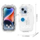 [US Warehouse] PULUZ 40m/130ft Waterproof Diving Case for iPhone 16 / 15 / 15 Pro / 14 / 14 Pro / 13 / 13 Pro / 12 / 12 Pro, with One-way Valve Photo Video Taking Underwater Housing Cover - 2