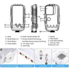 PULUZ 40m/130ft Waterproof Diving Case for iPhone 15 Pro Max / 15 Plus / 14 Plus / 14 Pro Max / 13 Pro Max / 12 Pro Max / 11 Pro Max, with One-way Valve Photo Video Taking Underwater Housing Cover(White) - 3