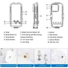 For iPhone 16 Pro Max PULUZ 40m/130ft Waterproof Diving Case Photo Video Taking Underwater Housing Cover (Transparent) - 4