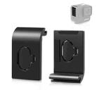 For GoPro Hero11 Black Mini PULUZ Metal Battery Side Interface Cover Dustproof Cap (Black) - 1
