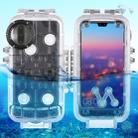 PULUZ 40m/130ft Waterproof Diving Case for Huawei P20 Pro, Photo Video Taking Underwater Housing Cover(Transparent) - 1