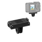 For DJI Osmo Action 4 / 3 PULUZ Magnetic Quick Release Base Expansion Mount (Black) - 1