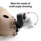 PULUZ Aluminum Quick Release Bracket NVG Helmet Mount for GoPro and Other Action Cameras (Black) - 6