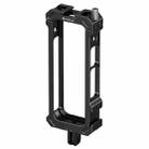 For Insta360 X4 PULUZ Metal Protective Cage Rig Housing Frame with Expand Cold Shoe Base & Tripod Adapter (Black) - 2