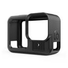 For GoPro HERO13 Black PULUZ Silicone Protective Case Cover with Wrist Strap & Lens Cover (Black) - 2