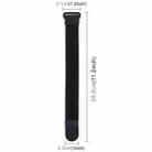 PULUZ Nylon Hook and Loop Fastener Hand Wrist Strap for GoPro Hero12 Black / Hero11 Black /HERO10 Black / HERO9 Black /8 Black / Max /7 /6 /5 /4 /3+ /3 and SJ4000 Remote Control, Length: 25cm - 4