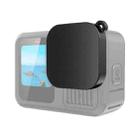 For GoPro HERO13 Black PULUZ Soft TPU Rubber Scratch-resistant Camera Lens Protective Cap Cover (Black) - 1