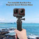 [US Warehouse] For Insta360 Ace / Ace Pro PULUZ Magnetic Quick Release Base Mount(Black) - 2