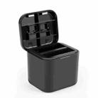 For Insta360 Ace Pro / Ace PULUZ Battery Charging Box Battery & Memory Card Storage Case (Black) - 2