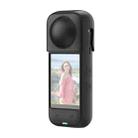 For Insta360 X4 PULUZ Full Body Dust-proof Silicone Protective Case (Black) - 2