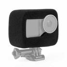 For DJI Osmo Action 4 / 3 PULUZ High Density Foam Windshield (Black) - 1