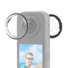 For Insta360 X4 PULUZ Rotation PC Lens Guard  Protective Cover (Transparent) - 1