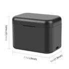 For Insta360 X4 PULUZ Battery Charging Box Battery & Memory Card Storage Case (Black) - 3