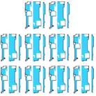For Samsung Galaxy Z Fold2 5G SM-F916B 10pcs Main LCD Screen Front Housing Adhesive - 1