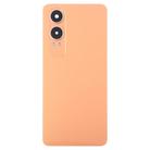 For OnePlus Nord CE4 Lite Plastic Back Cover with Camera Lens Cover(Orange) - 2