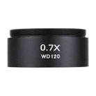 Stereo Microscopes Auxiliary Objective Lens Barlow Lens Magnifier 0.7X WD120 - 2