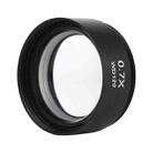 Stereo Microscopes Auxiliary Objective Lens Barlow Lens Magnifier 0.7X WD120 - 3