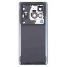 For vivo X80 Pro Battery Back Cover with Camera Lens Cover(Black) - 3