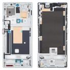 For ZTE nubia Z70 Ultra NX733J NX736J Middle Frame Bezel Plate (Silver) - 1