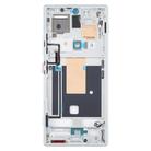 For ZTE nubia Z70 Ultra NX733J NX736J Middle Frame Bezel Plate (Silver) - 2