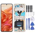 For Motorola Razr 2024 Original LCD Screen Digitizer Full Assembly with Frame (Orange) - 1