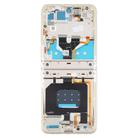 For Motorola Razr 2024 Original LCD Screen Digitizer Full Assembly with Frame (Orange) - 3