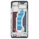 For ZTE Blade V70 Max Front Housing LCD Frame Bezel Plate (Black) - 2