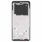 For ZTE Blade V70 Max Front Housing LCD Frame Bezel Plate (Black) - 3