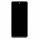 For ZTE Blade A75 5G / V60 Smart LCD Screen Digitizer Full Assembly with Frame (Black) - 2