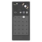 For ZTE nubia Z70 Ultra NX733J NX736J Glass Battery Back Cover with Camera Lens Cover(Blue) - 3