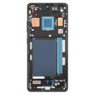 For ZTE nubia Z60S Pro Original Disassembled Middle Frame Bezel Plate (Black) - 2