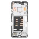 For ZTE nubia Z60S Pro Original Disassembled Middle Frame Bezel Plate (Silver) - 2
