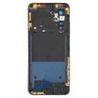 For ZTE Axon 40 Lite Plastic Battery Back Cover with Middle Frame / Camera Lens Cover(Black) - 3