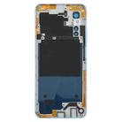 For ZTE Axon 40 Lite Plastic Battery Back Cover with Middle Frame / Camera Lens Cover(Blue) - 3