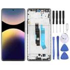For Xiaomi Redmi Note 14 Pro 4G AMOLED Original LCD Screen Digitizer Full Assembly with Frame (Black) - 1