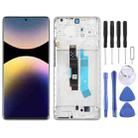 For Xiaomi Redmi Note 14 Pro 4G AMOLED Original LCD Screen Digitizer Full Assembly with Frame (Purple) - 1