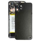 For Nothing CMF Phone 2 Pro Plastic Battery Back Cover(Black) - 1