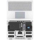 For Microsoft Surface Laptop 6 13.5 inch US Keyboard with C Shell / Touch Board (Silver) - 1