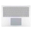 For Microsoft Surface Laptop 6 13.5 inch US Keyboard with C Shell / Touch Board (Silver) - 2