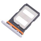 For Xiaomi 14T Pro 5G 10pcs Original SIM Card Tray + SIM Card Tray (Silver) - 2