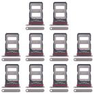 For Xiaomi 14T 5G 10pcs Original SIM Card Tray + SIM Card Tray (Gold) - 1