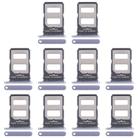 For Xiaomi 14T 5G 10pcs Original SIM Card Tray + SIM Card Tray (Blue) - 1