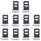 For Xiaomi 15 10pcs Original SIM Card Tray + SIM Card Tray (Gold) - 1