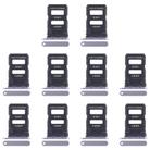 For Xiaomi 15 10pcs Original SIM Card Tray + SIM Card Tray (Blue) - 1